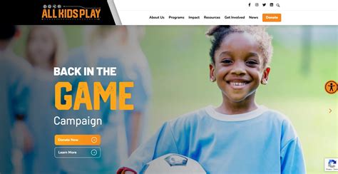 youth sports charities|Play For All .